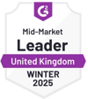 2025 G2 Winter Midmarket Leader UK
