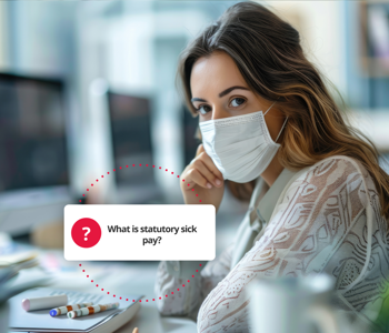Employee researching statutory sick pay