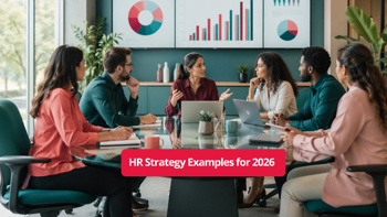 HR Team discussing HR Strategy for 2026