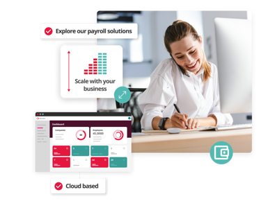 Hr Software product expert on a call infographic.