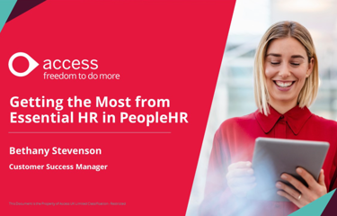 Cover Photo Getting The Most From Essential HR