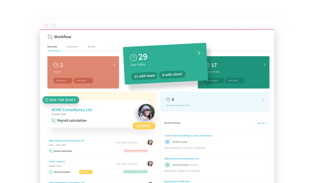 workflow example