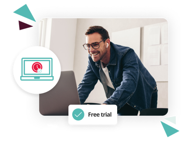 Person Trying HRIS Software Free Trial