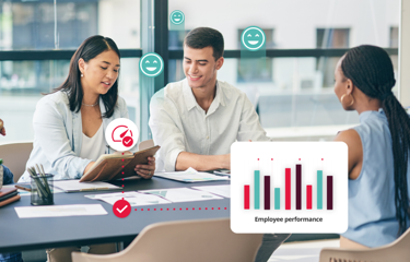 Team Conducting Probation Review Meeting