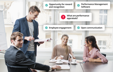 Team meeting - Benefits Of Performance Appraisals