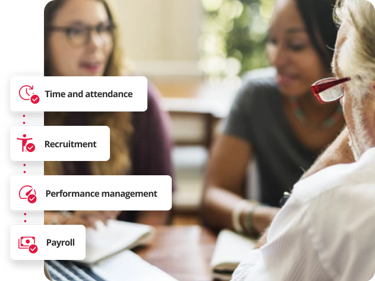 Graphic Listing Different Types Of Software Used In Hr