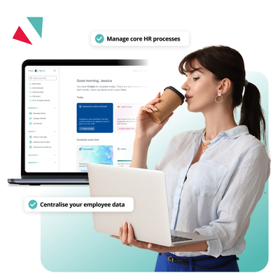 Graphic Detailing How Hr Software Helps Small Businesses