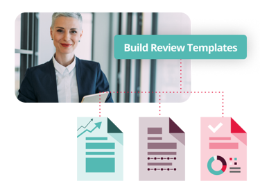 Visual Showing Performance Review Templates