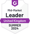 2024 G2 Summer Midmarket Leader UK