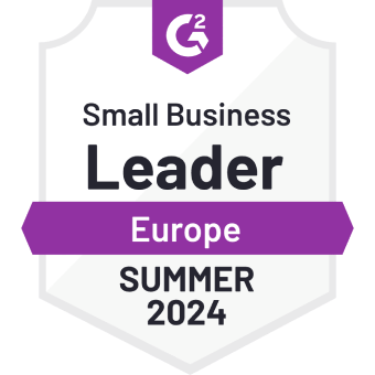 G2 Summer Small Business Leader Europe 170X170