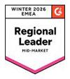 Award Regional Leader EMEA Winter 2026