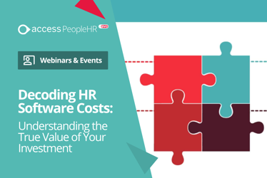 Webinar cover for decoding HR software costs webinar – understand HR system pricing and optimize your budget.