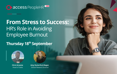 Webinar cover on the topic From Stress to Success