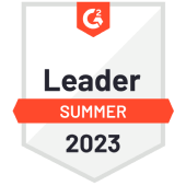 G2 Leader Summer Award Badge