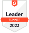 2023 G2 Leader Summer Award Badge
