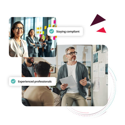 Team of payroll experts ensuring compliance and professional payroll services.