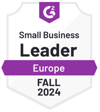 2024 G2 Fall Small business Leader Europe