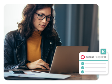 Person Reviewing Cost Of Hr Systems