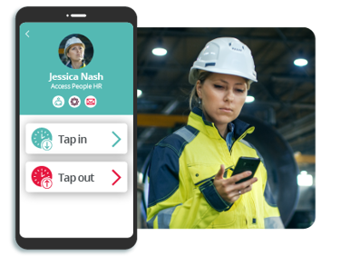 Employee Clocking In Mobile App