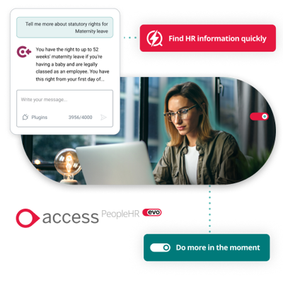Manager Using Ai Virtual Assistant For Hr