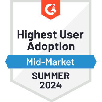 G2 Summer Mid Market User Adoption 170X170