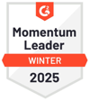 2025 G2 Winter Momentum Leader UK