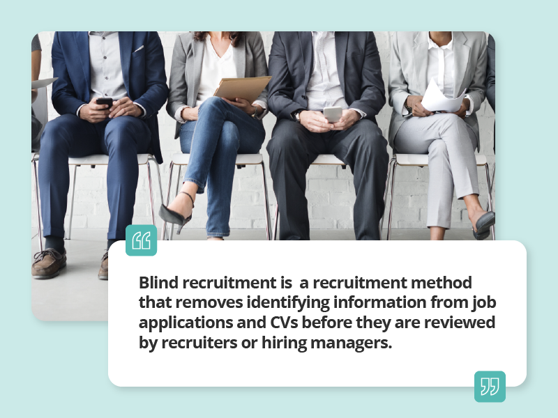 What is Blind recruitment definition card