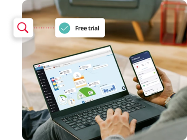 Person Looking At Hr Software Free Trial